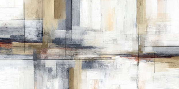 Beige and gray