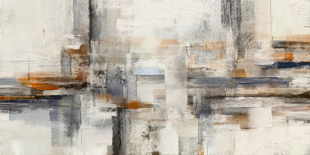 Gray and beige