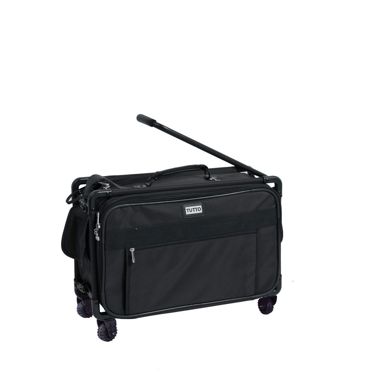 Buy Tutto Large Sewing Machine Bag with Wheels in Black - MyDeal