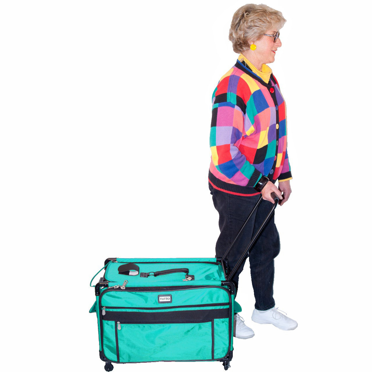 Oya。ALLTERRAIN DOUBLE TAILORING Serger Sewing Machine Bag/Tutto -Tutto The Healthy Luggage