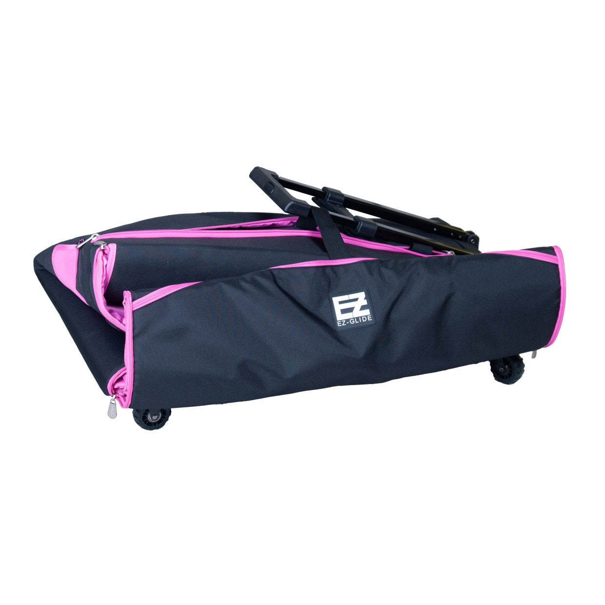 21" EZ-Glide Trolley Black/Pink