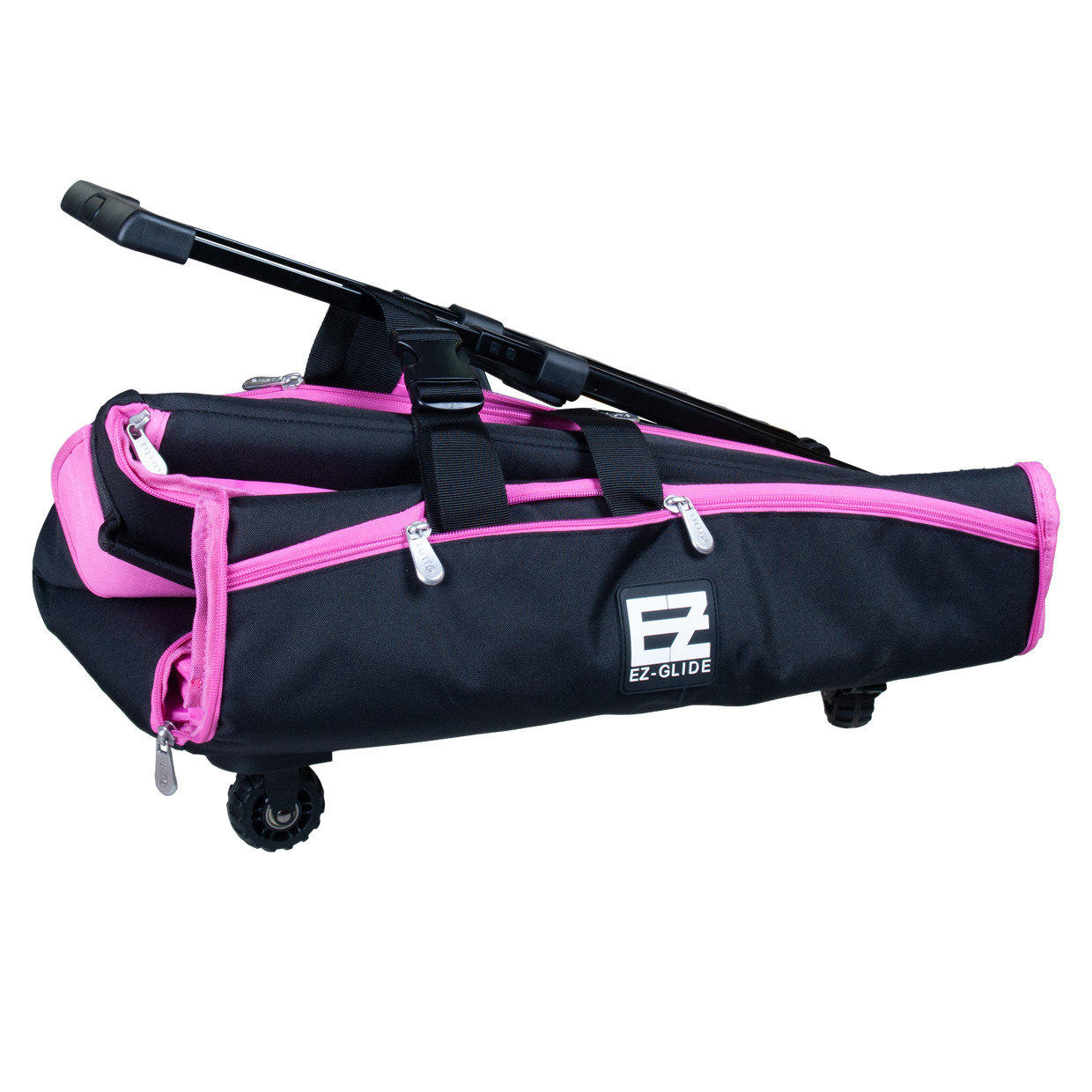 21" EZ-Glide Trolley Black/Pink