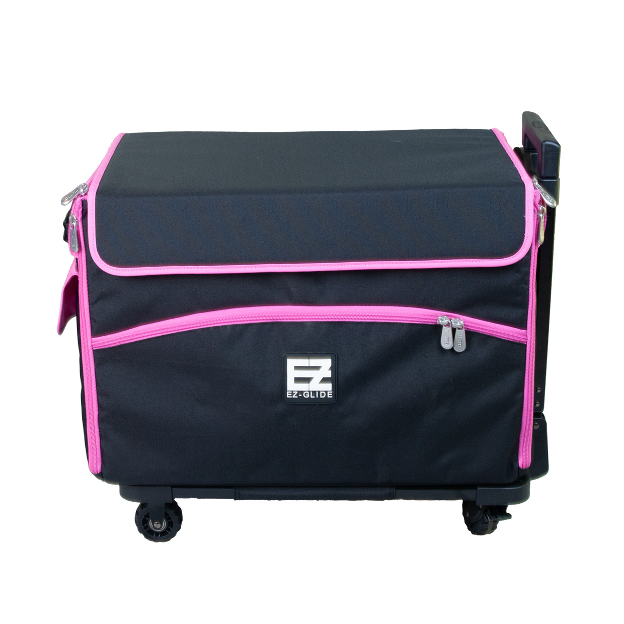 21" EZ-Glide Trolley Black/Pink