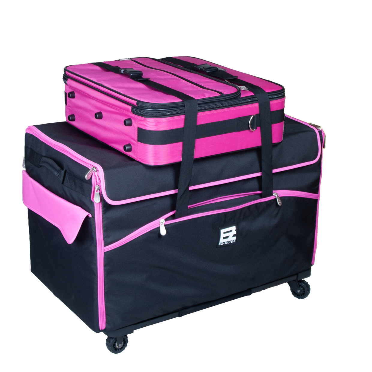 29" EZ-Glide Trolley Black/Pink              
