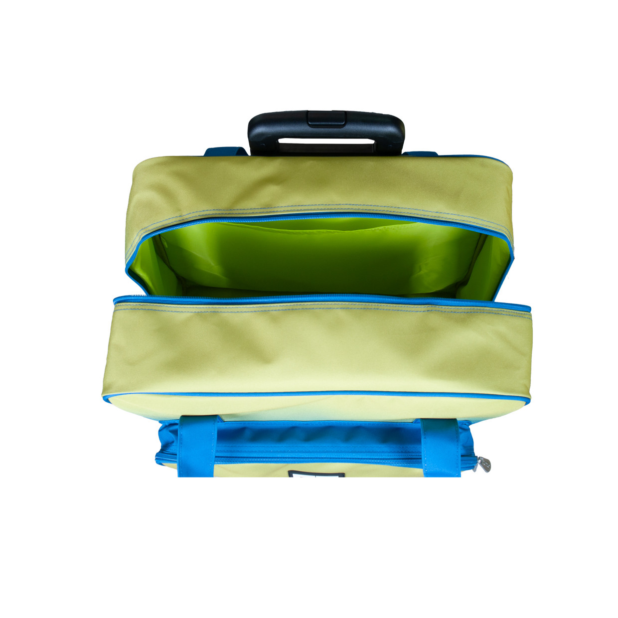 17" EZ-Glide 2 wheels Trolley Blue/Lime Green 
