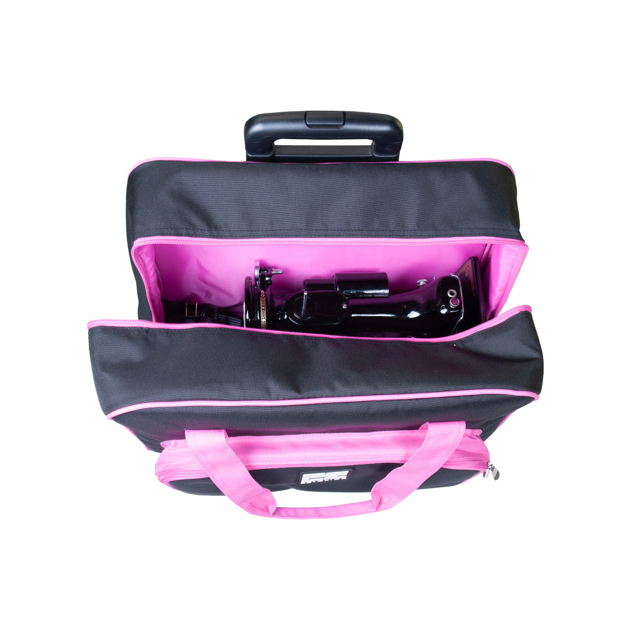 17" EZ-Glide Trolley Black/Pink