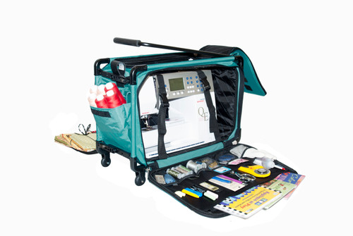 Serger & sewing machine bag - Machine On Wheels - Medium Machine