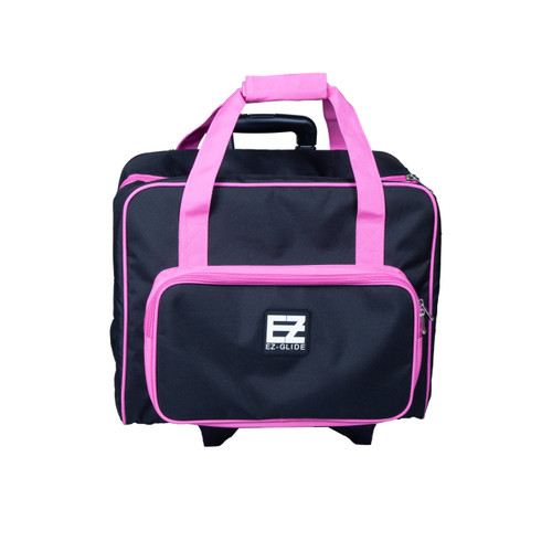 17" EZ-Glide Trolley Black/Pink