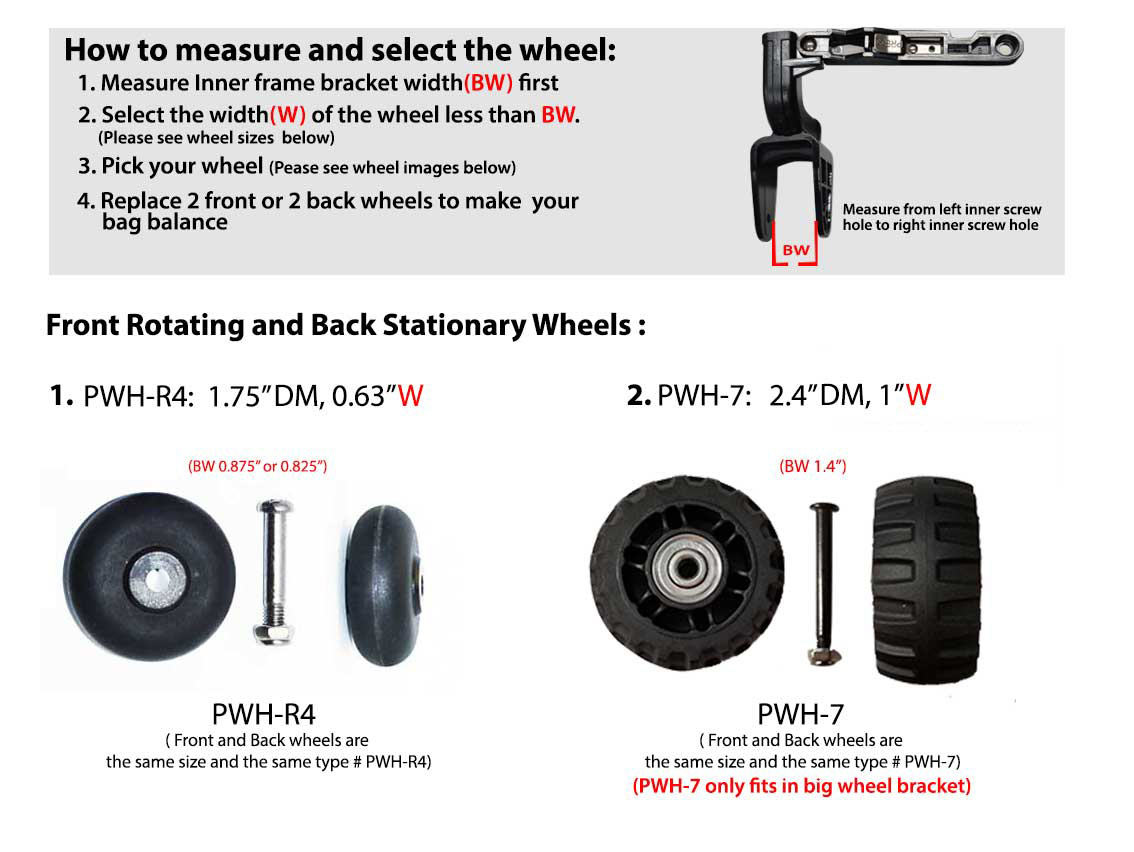 Parts Accessories - Wheel - Craft Bags - Mascot Metropolitan Inc./