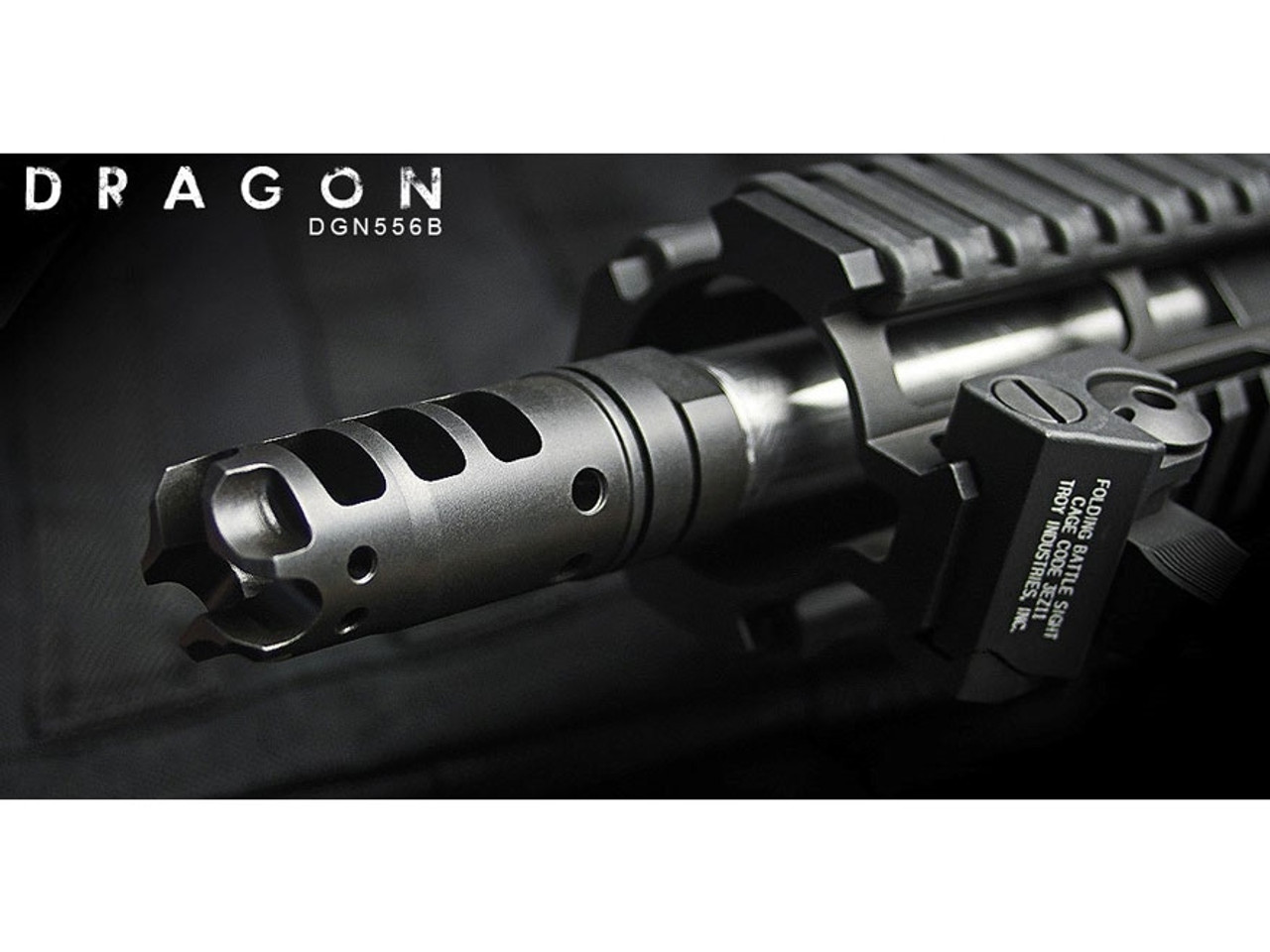 LANTAC Dragon Zero Recoil 5.56/.223 Advanced Muzzle Brake