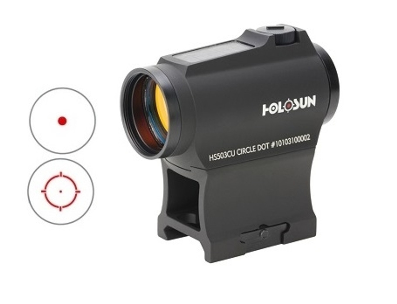 Holosun Paralow HS503CU Dual-Reticle Micro Red Dot Sight