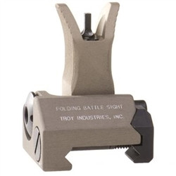 Troy Folding Battle Sight - Front - M4 Style - FDE
