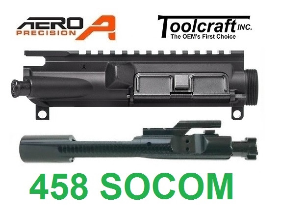 Aero Assembled .458 SOCOM Upper + Toolcraft .458 SOCOM Black