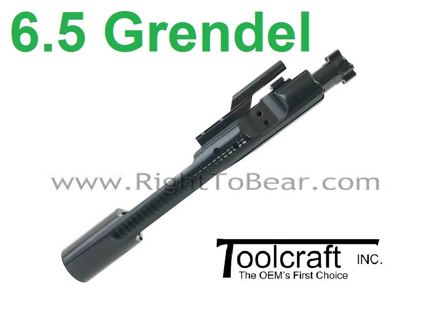 Toolcraft Black Nitride (6.5 Grendel) Bolt Carrier Group - MPI