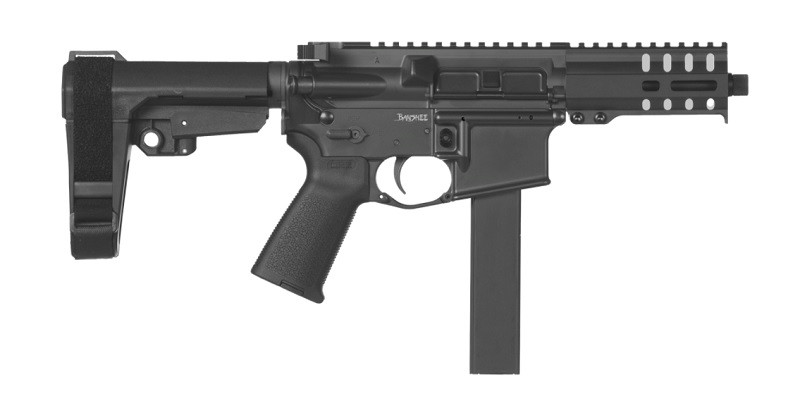 CMMG Pistol Banshee 300 MK9 9mm - Delayed Blowback - Graphite Black