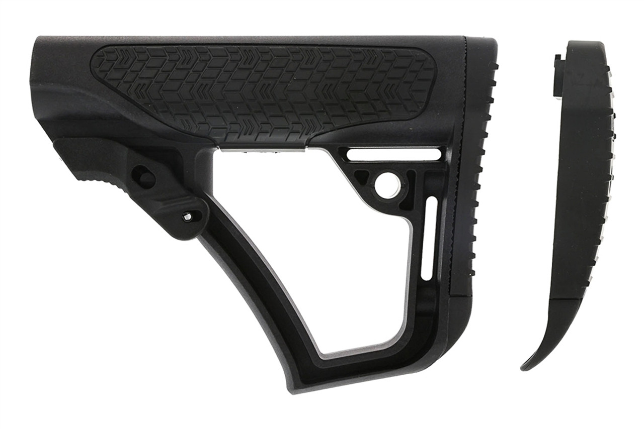 Daniel Defense Black Collapsible Buttstock