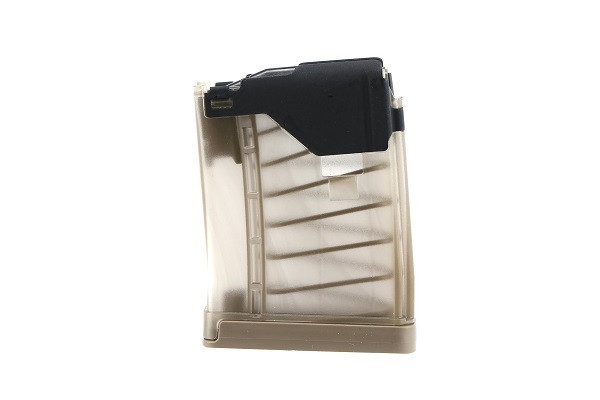 LANCER L5AWM 10rd Magazine - Translucent FDE