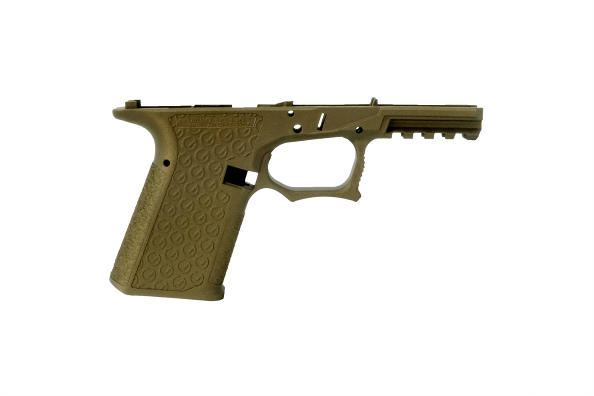 Grid Defense Glock 19/23/32 100% Pistol Frame - Gen 3 Burnt Bronze