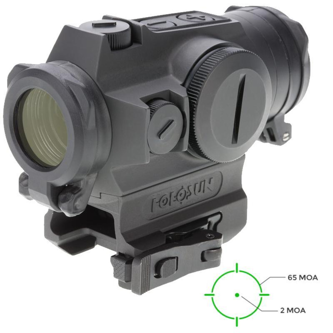 Holosun HE515GT-GR Green Dot - 20mm Micro Optic - RightToBear.com