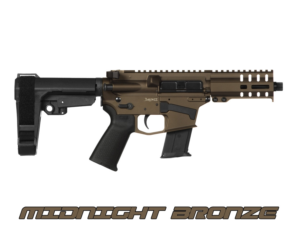 ポンチ　37ダークブラウン CMMG 5.7 AR15 Pistol Banshee 300 MK57 - Midnight Bronze