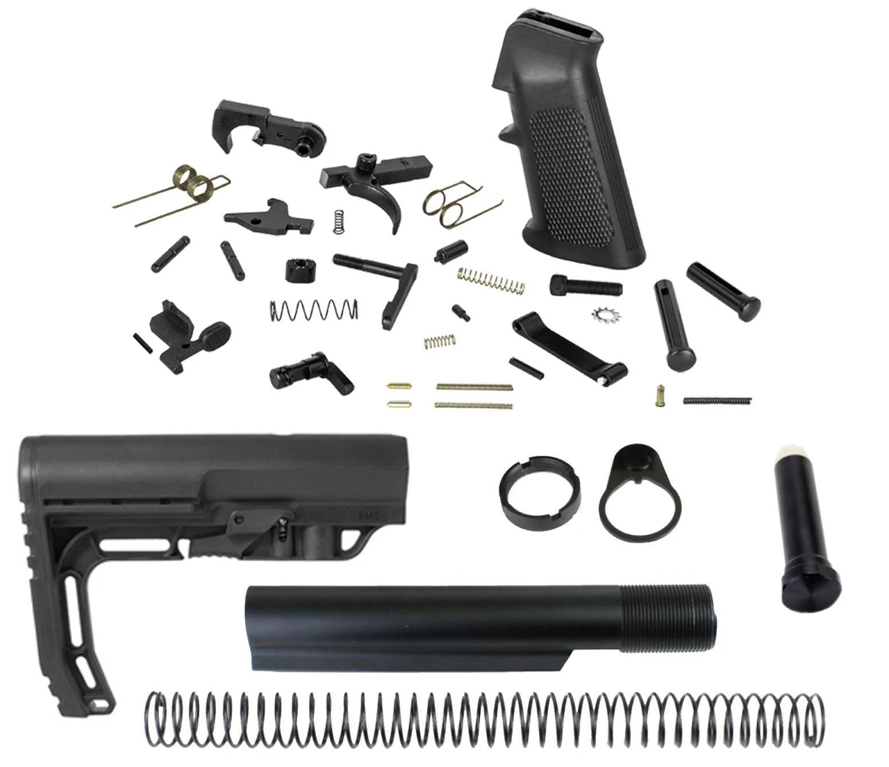 Lower Build Kit MF Lower Build Kit W/ BN AR15 LPK (Includes Enhanced Trigger Guard)