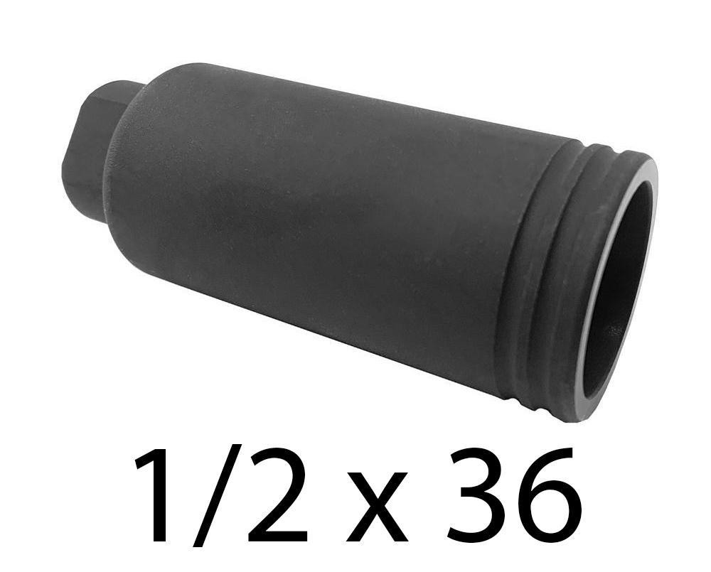 CF Linear Compensator 1/2X36 Long Flash Can - 9MM - RightToBear.com