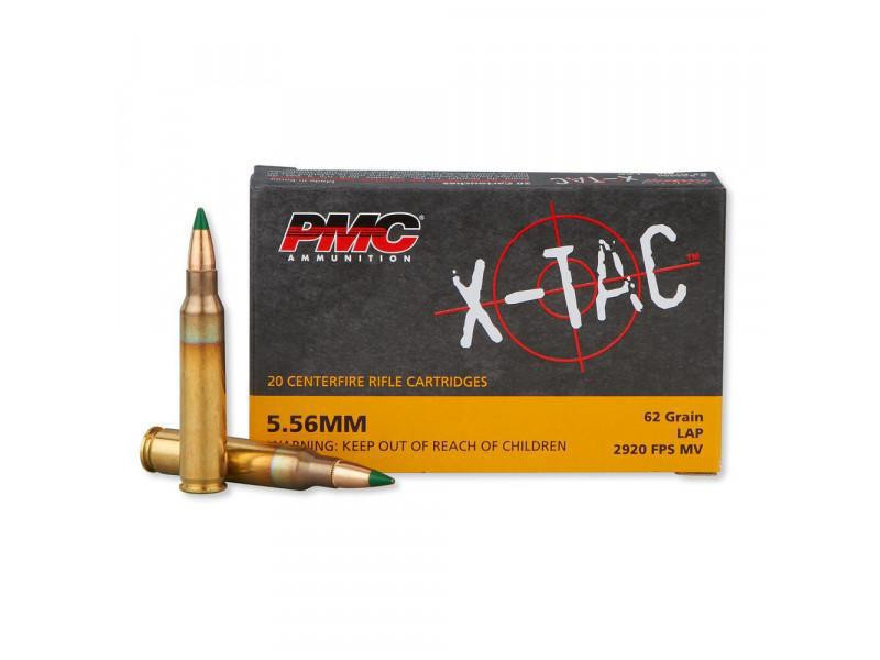 PMC 5.56K X-Tac 5.56x45mm NATO Ammo 62 Grain Light Armor Piercing