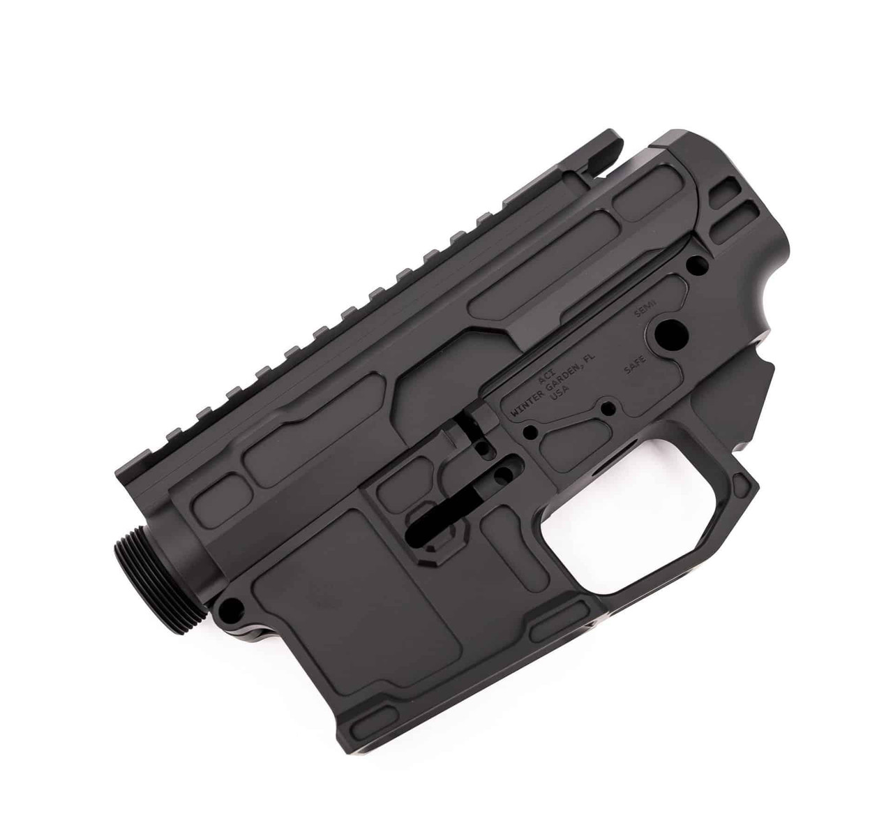 Andro Corp AA-15 BILLET RECEIVER SET - ARMOR BLACK - RightToBear.com
