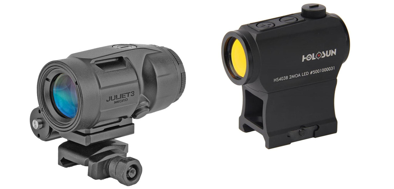 Red Dot Combo | HS403B 2-MOA w/ 22mm 3x Magnifier JUILET3