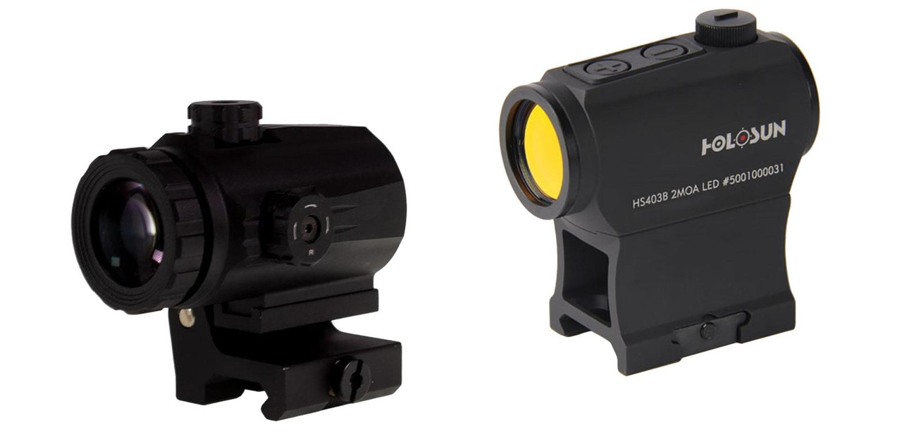 Red Dot Combo | HS403B 2-MOA w/ MM3 3x Magnifier - RightToBear.com