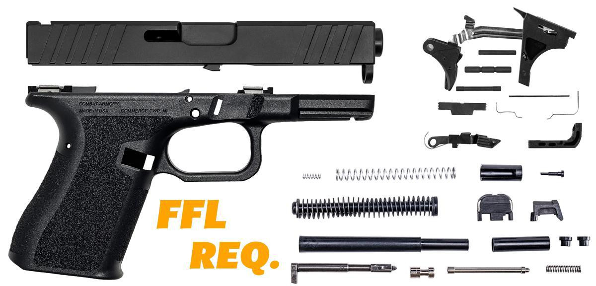 G19 Complete Pistol Build Kit - Black - RightToBear.com