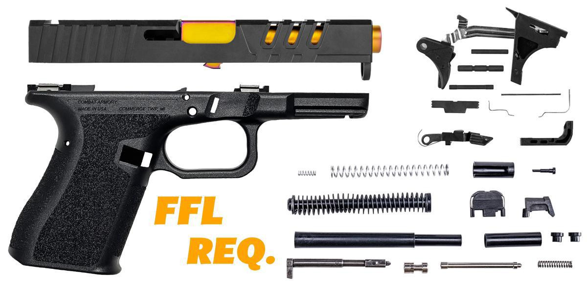Glock 19 Gen 3 Style Lightweight Build Kit - Chameleon PVD Barrel