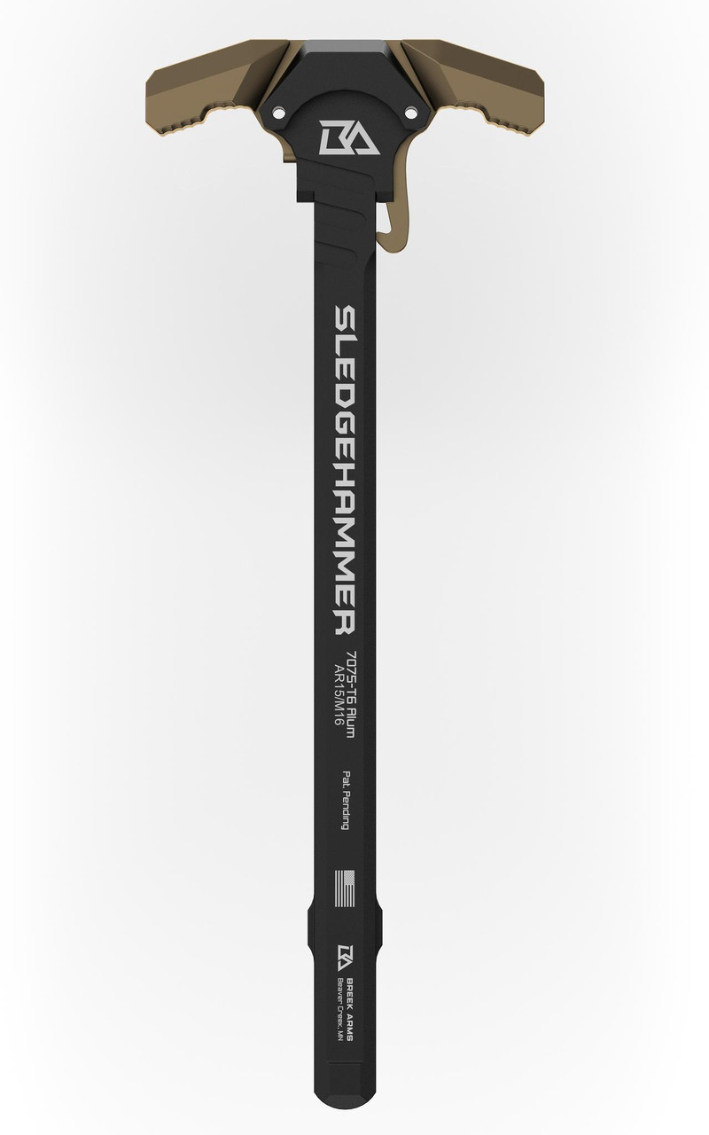 Breek Arms Sledgehammer AR-15 Gas Blocking Charging Handle