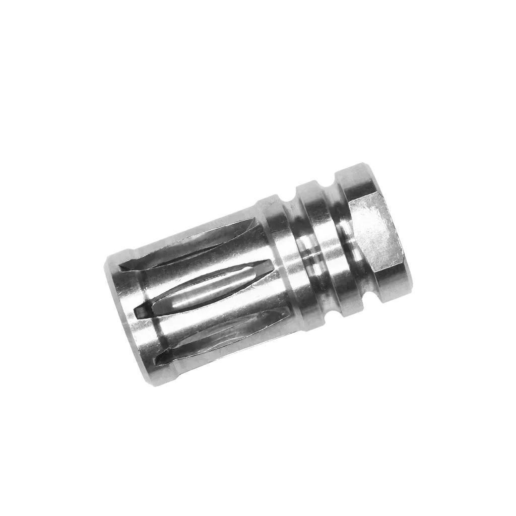 1/2x28 AR A2 Flash Hider Muzzle Brake Stainless - RightToBear.com