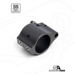 Superlative Arms .875" Adjustable Gas Block, Bleed Off - Set Screw, Melonited