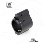 Superlative Arms .936" Adjustable Gas Block, Bleed Off - Set Screw, Melonited
