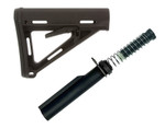 Magpul MOE Stock + 6 Position Buffer Tube Kit - Black (Commercial)