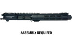 Upper Build Kit 7.5" 5.56 Pistol - Black | FLASH CAN | 9.25" M-LOK | With BCG & CH