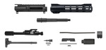 Upper Build Kit 7.5" 5.56 Pistol - Black | FLASH CAN | 9.25" M-LOK | With BCG & CH