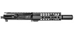 BG 7.5" 300 BLK Upper Receiver - Black | FLASH CAN | 7" M-LOK | Without BCG & CH