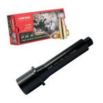Ammo Bundle | 4.5" Straight Profile Barrel 9mm | 1/2X36 + Norma 620340050 Brass Case 9mm Luger Ammo 124 Grain FMJ