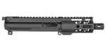 BG Complete 4.5" 9mm Upper Receiver - Black | A2 | 4" M-LOK | With BCG & CH