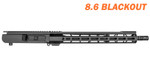 RTB 16" 8.6 BLACKOUT Upper Receiver - Black | A2 | 15" M-LOK | Without BCG & CH