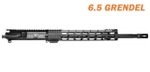 RTB 16" 6.5 GRENDEL Upper Receiver - Black | A2 | 12" M-LOK | Mid Length | Without BCG & CH