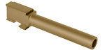 Drop In 9mm Barrel - FDE PVD Coated - Fits Glock 17