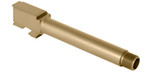 Drop In 9mm Barrel (Threaded) - FDE PVD - Fits Glock 17