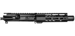 BG 6" 300 BLK Upper Receiver - Black | Flash Can | 7" Slant Cut M-LOK | Without BCG & CH