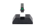 Ameriglo Green Tritium W/ Black Outline Front and Black Rear Sight Set