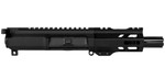 TACFIRE 4" .45ACP Upper Receiver - BLK | FLASH CAN| 4" M-LOK | With BCG & CH