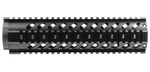 TS AR Pistol Free Float Slant Cut Quad Rail Handguard / V3 - 10"